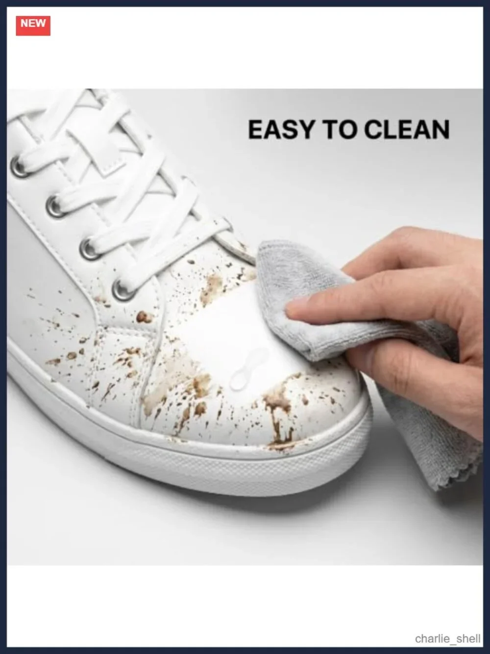 N/A white sneakers